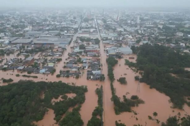 Porto Alegre fecha comportas de segurança para evitar inundação Rio Grande do Sul
