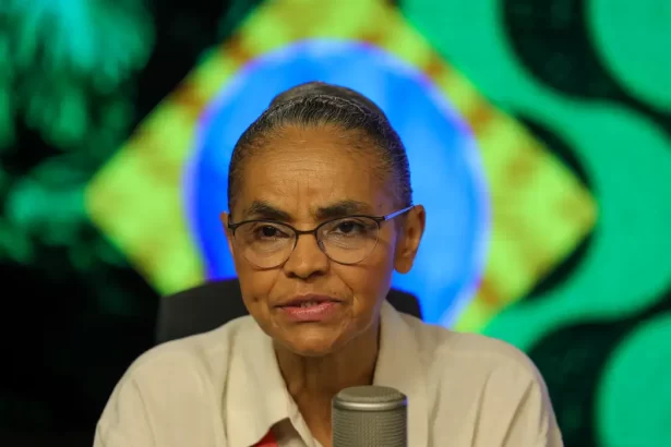 Marina Silva fala sobre incêndio criminoso