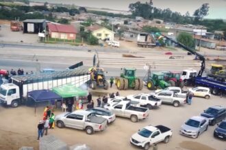 protestos RS produtores rodovia